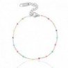 Bracelet acier inoxydable arc-en-ciel Argenté