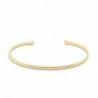 Bracelet acier inoxydable jonc Doré
