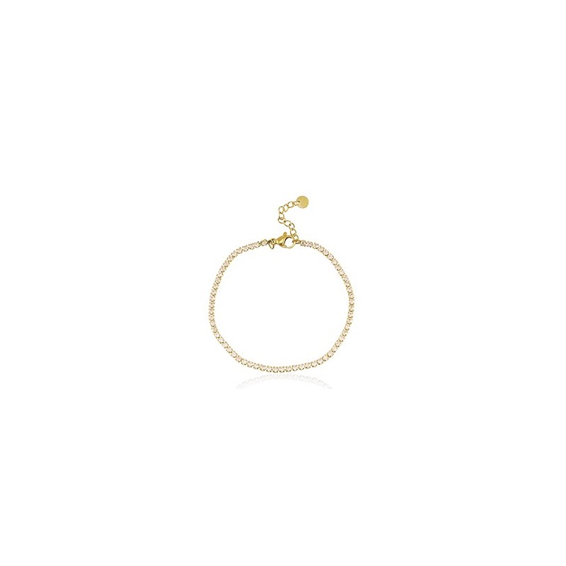 Bracelet acier inoxydable Doré-pêche
