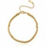 Bracelet acier inoxydable Doré