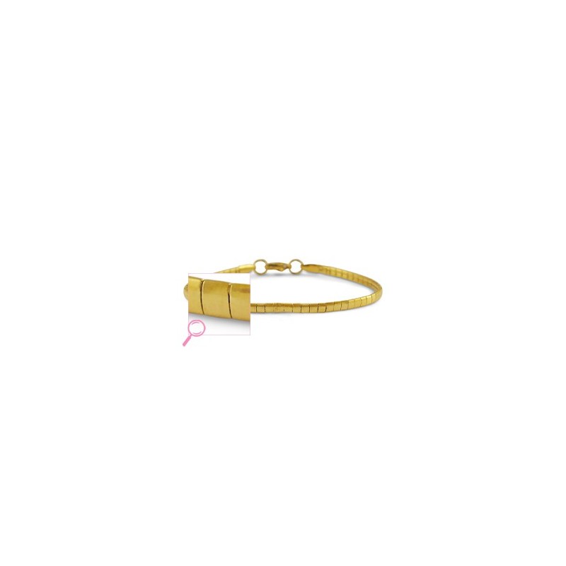 Bracelet acier inoxydable Doré