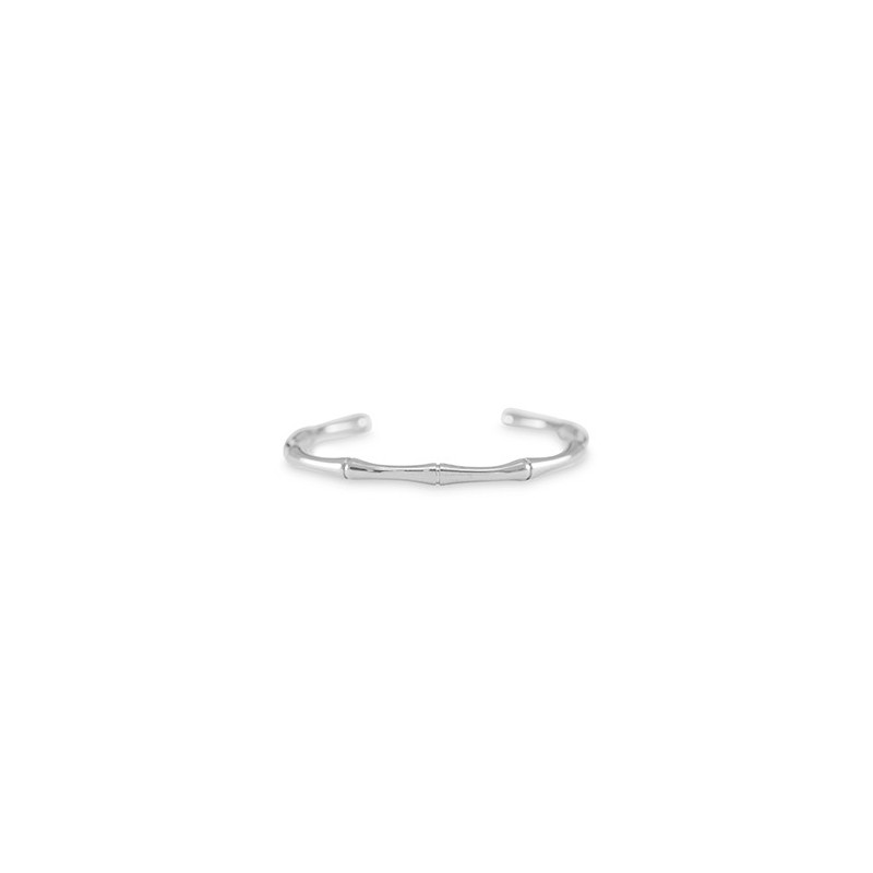 Bracelet acier inoxydable jonc Argenté