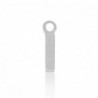 Breloques en acier Inox alphabet lettre I Argenté - Leyabijoux.com