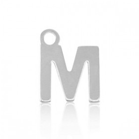 Breloque alphabet lettre M...