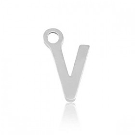 Breloque alphabet lettre V...