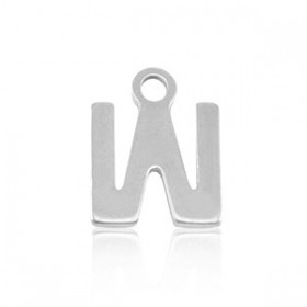 Breloque alphabet lettre W...