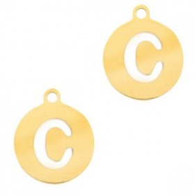 Breloque alphabet lettre C...