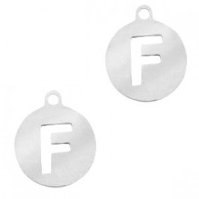 Breloque alphabet lettre F...