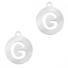 Breloques alphabet lettre G...