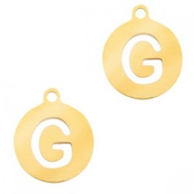 Breloques alphabet lettre G...