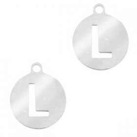 Breloques alphabet lettre L...