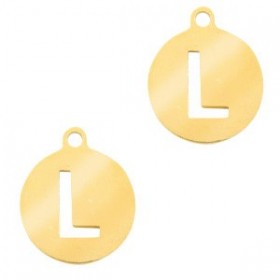 Breloques alphabet lettre L...