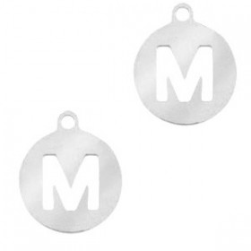 Breloques alphabet lettre M...
