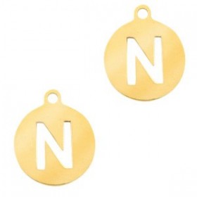 Breloques alphabet lettre N...