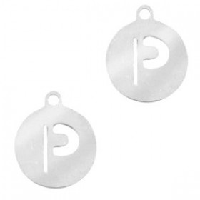 Breloques alphabet lettre P...