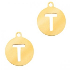 Breloques alphabet lettre T...