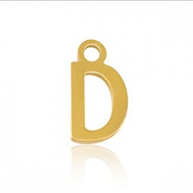 Breloque alphabet lettre D...