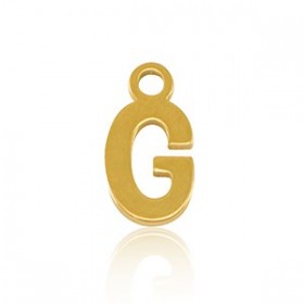 Breloques alphabet lettre G...