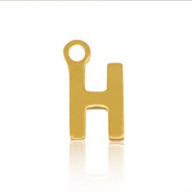 Breloques alphabet lettre H...