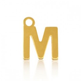 Breloques alphabet lettre M...