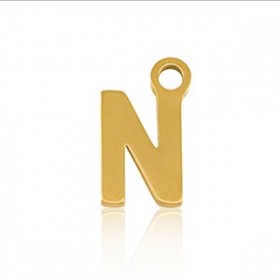 Breloques alphabet lettre N...
