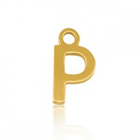 Breloques alphabet lettre P...