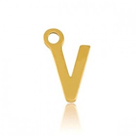 Breloques alphabet lettre V...