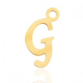 Breloques alphabet lettre G...