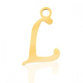 Breloques alphabet lettre L...
