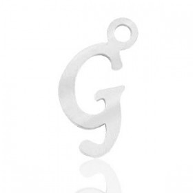 Breloques alphabet lettre G...