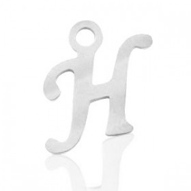 Breloques alphabet lettre H...