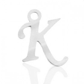 Breloques alphabet lettre K...