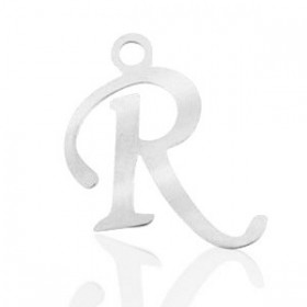 Breloques alphabet lettre R...