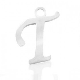 Breloques alphabet lettre T...