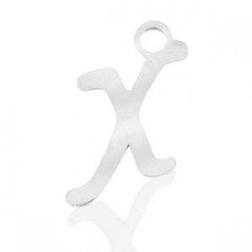 Breloques alphabet lettre X...