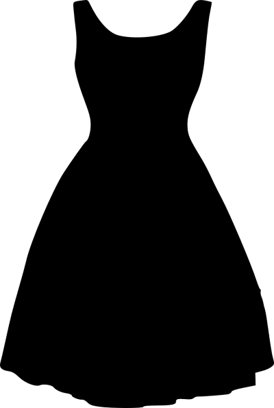 robe noir bijou
