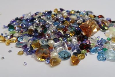 bijou acier satine
