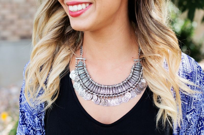 collier long sautoir